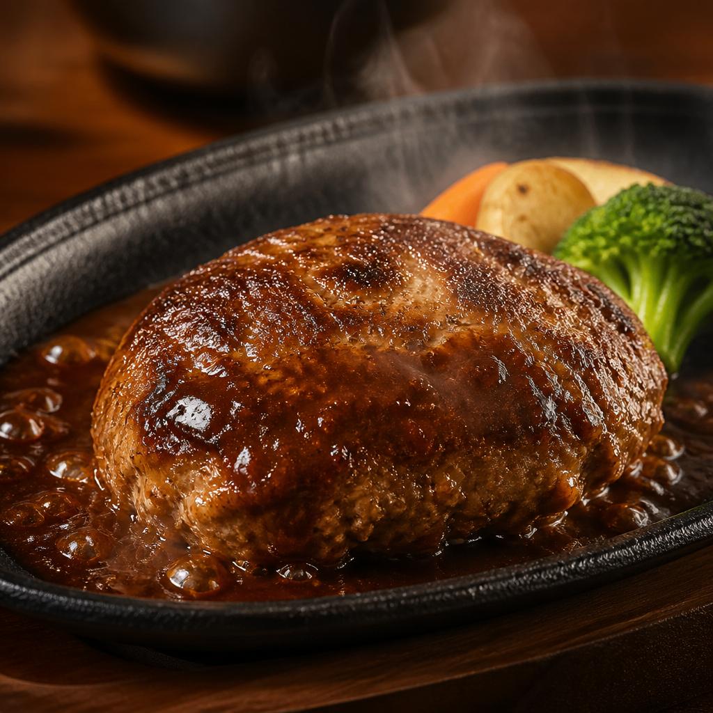肉好き必見！府中の極上ハンバーグランチ